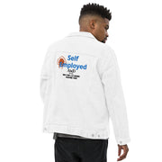 Self Employed F Labor Day white denim jacket