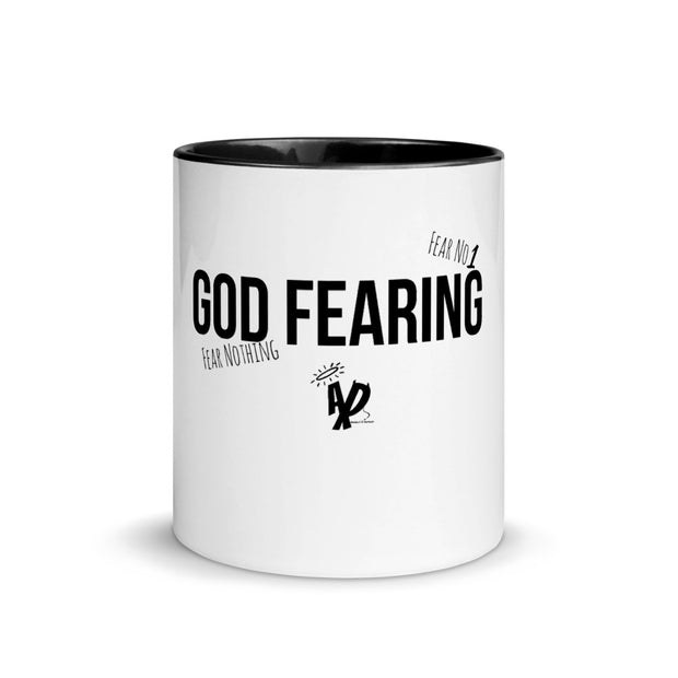 Godfearing Mug with Multi Color Inside
