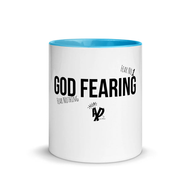 Godfearing Mug with Multi Color Inside
